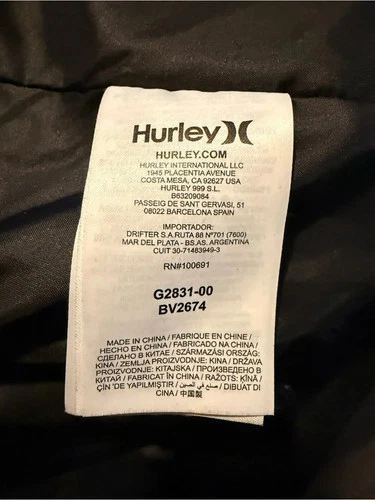 Hurley x Roland Sands Design (RSD) Men’s Striped Black Coat Size Large image 10