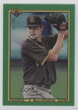 2020 Bowman 1990 Bowman Green Refractor 51/99 Mackenzie Gore #90B-MG 04eb