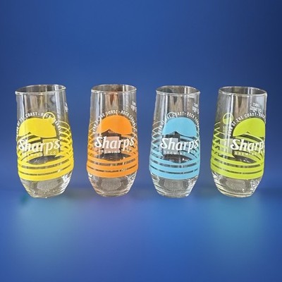 Sharp s Brewing Born Of The Coast Cornwall PINT Glas Set 4 bunt