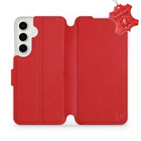 HandyhüLle FüR Galaxy S24 Plus Mobiwear Case Cover SchutzhüLle Etui HüLle Rot