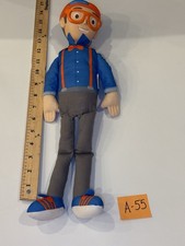 Blippi My Buddy 16" Talking Doll Plush Toy Soft Body Hard Head Works Go