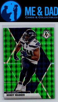 2020 Panini Mosaic #186 Bobby Wagner Green