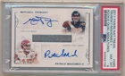 PATRICK MAHOMES TRUBISKY 2017 NATIONAL TREASURES DUAL AUTOGRAPH RC AUTO #02/10