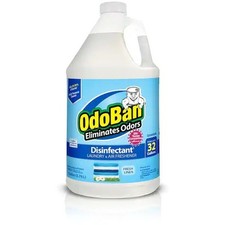 OdoBan 1 Gal. Fresh Linen Disinfectant and Odor Eliminator, Fabric Freshener