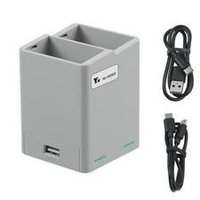 Zwei Wege USB QC3.0 Akku Ladegerät Box Ladehub Powerbank für DJI Mini 3 Pro