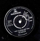 ❤️ The Beatles ~  'I WANT TO HOLD YOUR HAND / THIS BOY' ❤️ 1963  7"  Single  VG+