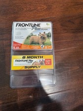 Frontline Plus Flea  Tick for Small Dogs 5-22 lbs Not 4, 6 But 8 Doses
