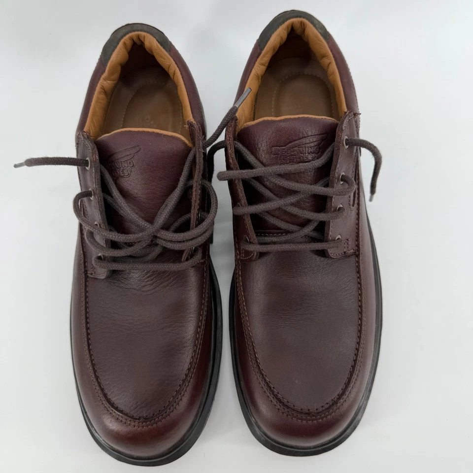 Zapatos de Trabajo Oxford Red Wing 8637 Hechos en EE. UU. Cuero Marrón Resistentes al Deslizamiento para Hombres 11 Foto 4 de 4