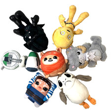 Star Wars -Lot of 7-D-O Ewok Darth Vader C3PO Taun Taun Ahsoka Porg Plush Toys