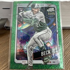 Jordan Beck Cosmic 51/75 green sparkle SSP RC Hot