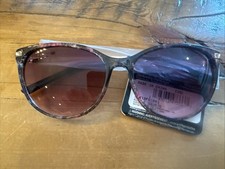 NWT Foster Grant Sunglasses 36712FGX001 Fashion Floral Frames W/ Rose Gold Trim