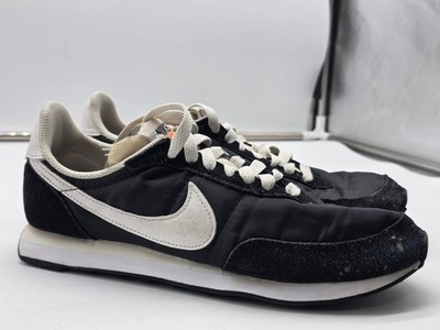 Nike Shoes Womens Size 7 Waffle Nylon Retro Running Sneakers Stained DA8291-002