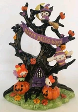 Blue Sky Clayworks Hello Kitty & Friends Halloween Tree NIB Auth Retailer