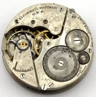 Elgin Antique Mechanical Pocket Watch Movement  7J  16s  20052057 DOESN'T WORK