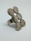 Vintage Sterling Silver 925 Dot Ring Size 5.5