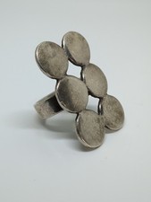 Vintage Sterling Silver 925 Dot Ring Size 5.5