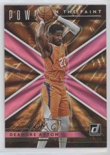 2021-22 Panini Donruss Power in the Paint Holo Pink Laser DeAndre Ayton #8 1p5
