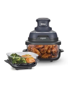 Ninja CRISPi tragbare Airfryer Heißluftfritteuse, 3,8 l