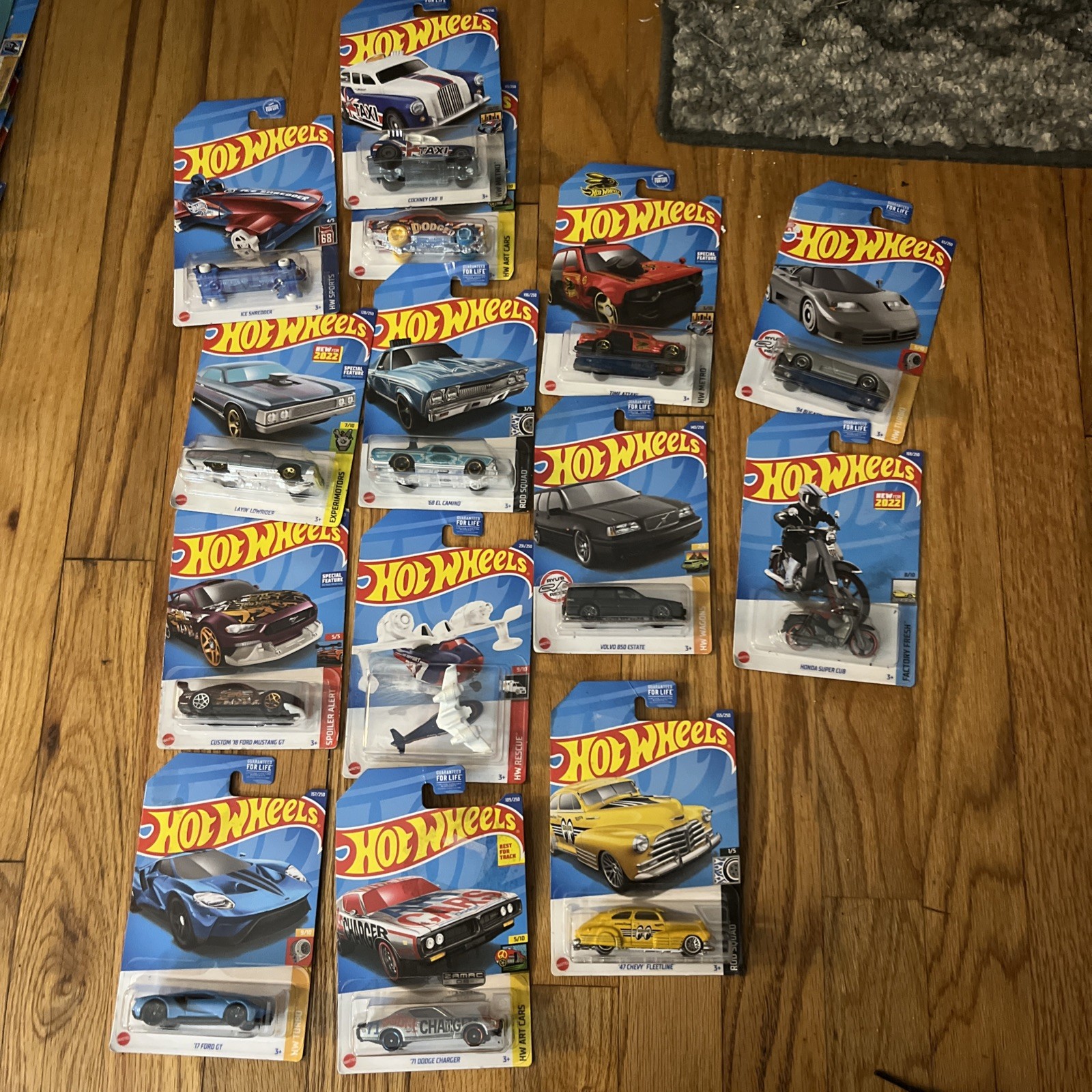 Hot Wheels 2021 Fire Support Water Bomber Camino Volvo 850 68 Dodge Dart Lot 14