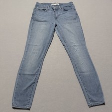 Signature by Levi Strauss Mid Rise Skinny Jeans Women's Blue Denim Classic - 10