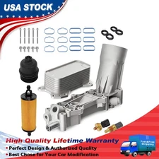 Aluminum Engine Oil Filter Housing For Dodge Jeep Chrysler Ram 3.6L V6 2011-16·