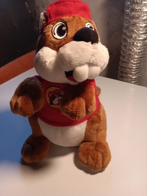 Buc-ee's 11'' Plush Beaver Mascot Stuffed Animal by JAAG with Shirt and Cap WT