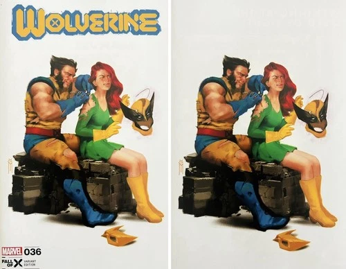 (2 Pack) Wolverine #36 Miguel Mercado Exclusive Virgin & Trade Variant Set 2023