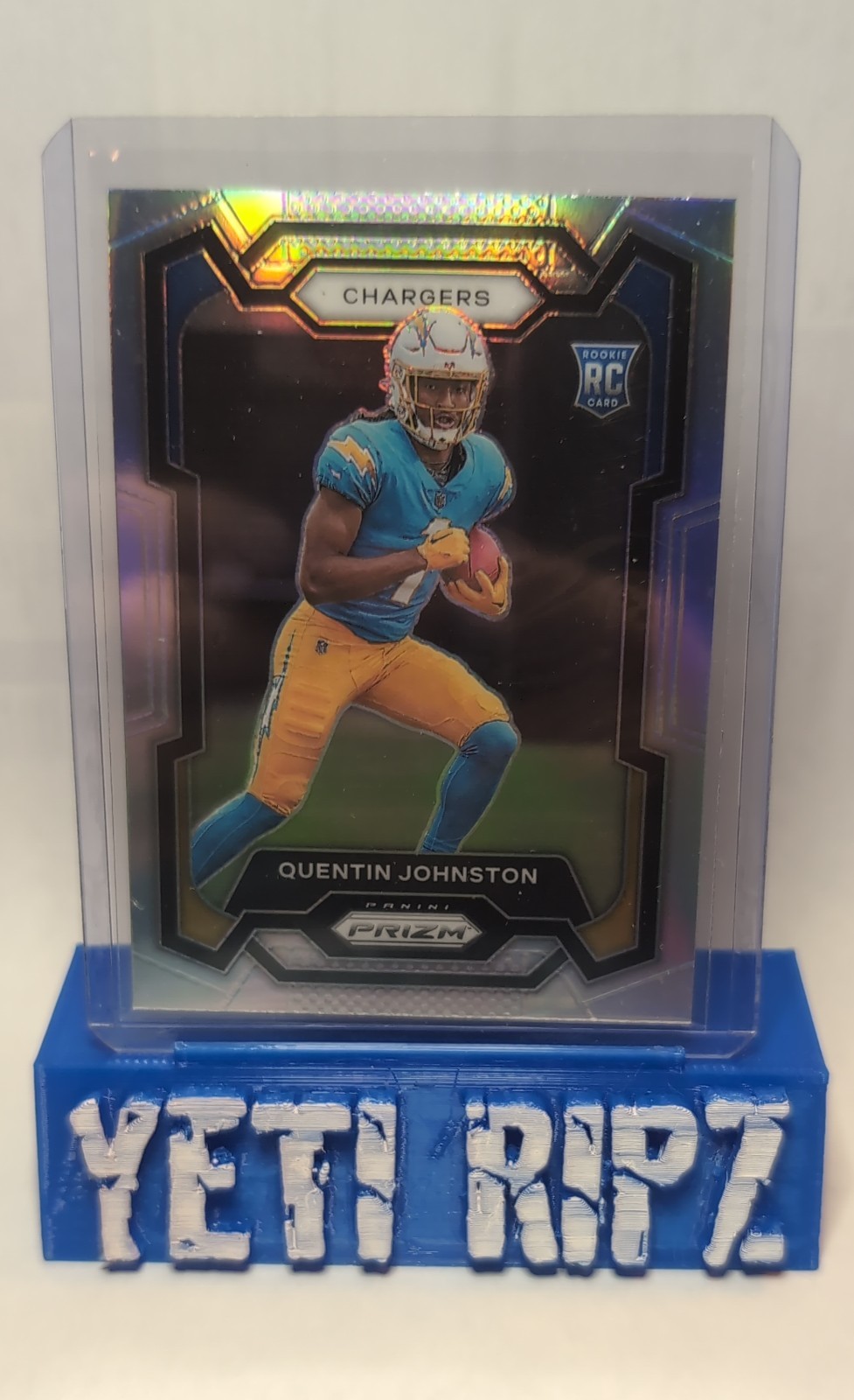 2023 Panini Prizm - Rookies Quentin Johnston #353 Silver Prizm (RC)