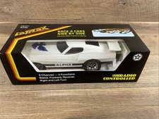 Vintage LaTrax Alpha RCX White Remote Controlled Car CP-011 Box SEE DESCRIPTION