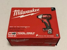 (Opened Box) Milwaukee M18 1/4" Hex Impact Driver 2656-20 18V Cordless Tool Only