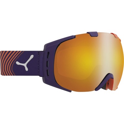 Casco da Sci Cebe Maschera Origins CBG38 Arancione Violetto #2367 | eBay