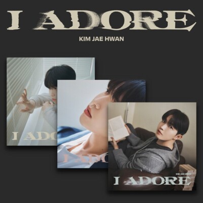 KIM JAE HWAN [I ADORE] 7th Mini Album RANDOM CD+Buch+2 Karte+Poster+Lyric Film