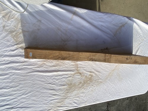 BEAUITFUL English Walnut 253 Forearm Kiln Dried Shotgun blank turning Spindle - Picture 6 of 14