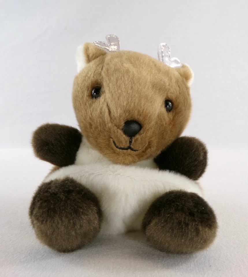 Aurora World Plush - Palm Pals - DASH REINDEER (5 inch) Stuffed Animal Toy EUC - Image 3 of 4