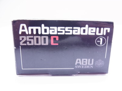 Abu Garcia Ambassadeur 2500C Red Miniature 100th Anniversary Not  