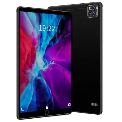 10.1'' HD Screen Tablet PC Android 12 Deca-Core 8GB+256GB 1920X1200 GPS 5MP+13MP