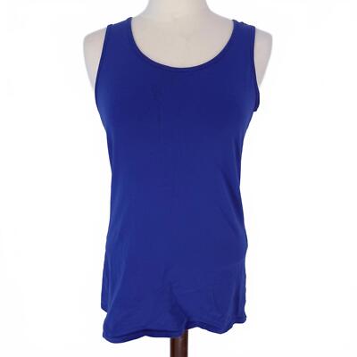 Klassisches blaues Tanktop - bequeme Passform
