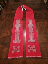 Catholic Clergy Vestmens Priest Bishop Res Missionary Stole