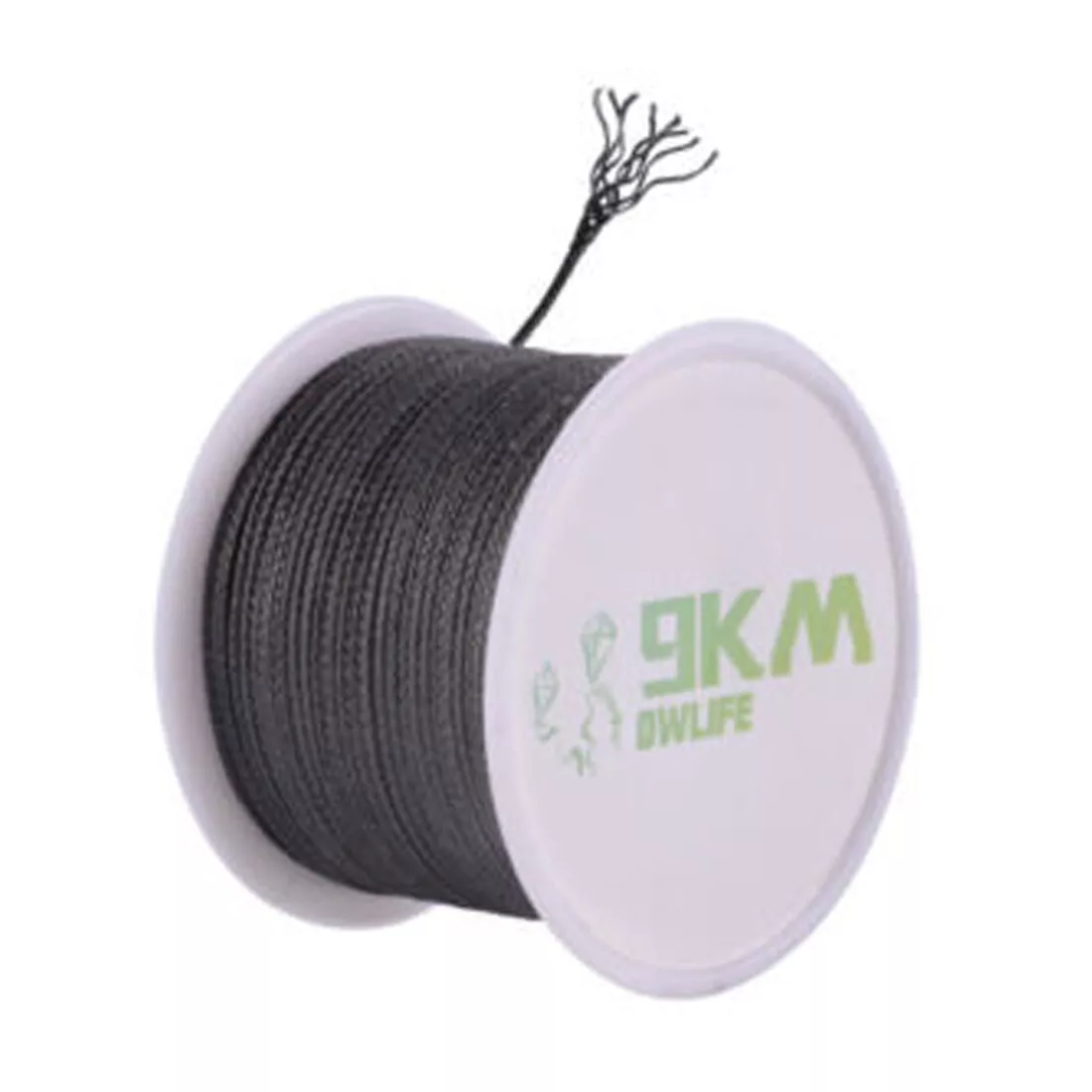 BLACK 100ft 400lbs Kevlar Braid Line String UV Resistance made with Kevlar