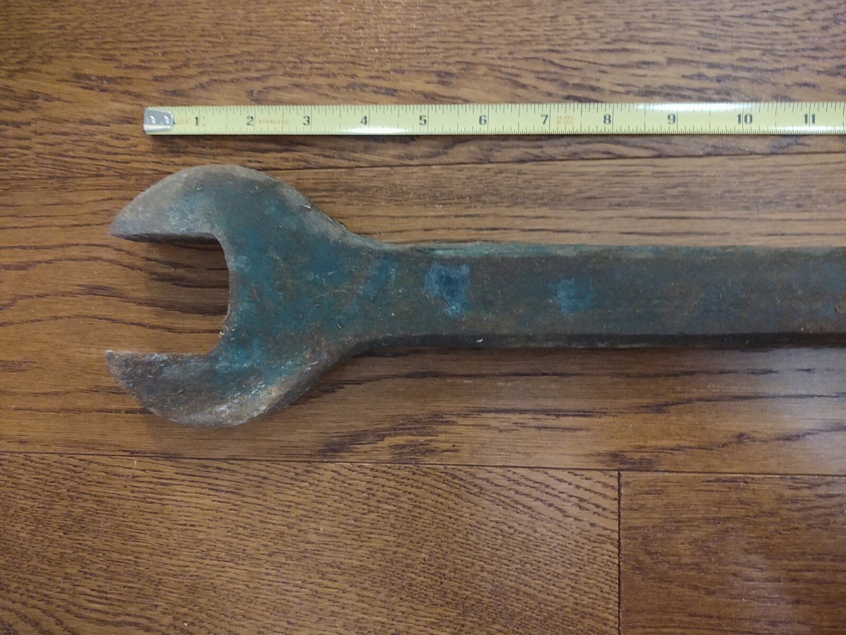 Vintage Woodings Railroad Wrench 1-1/8