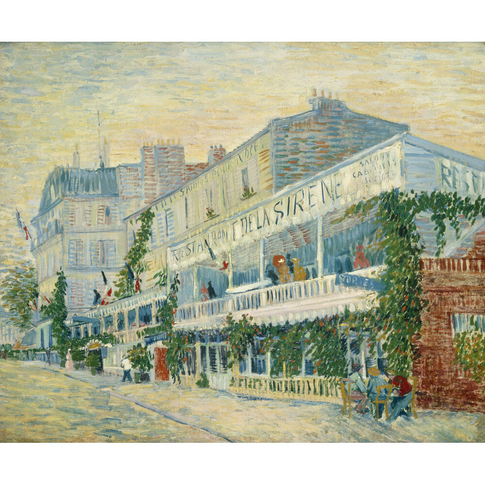 Le restaurant de la Sirène à Joinville le Pont - Van Gogh