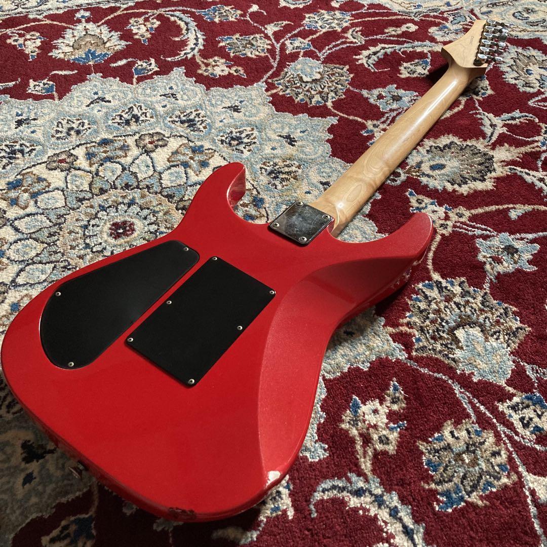 Rare Charvel CDS-045 Pearl Medium Red Dinky type Electric Guitar