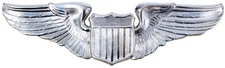 US Air Force USAF Pilot Wing Insignia Pin