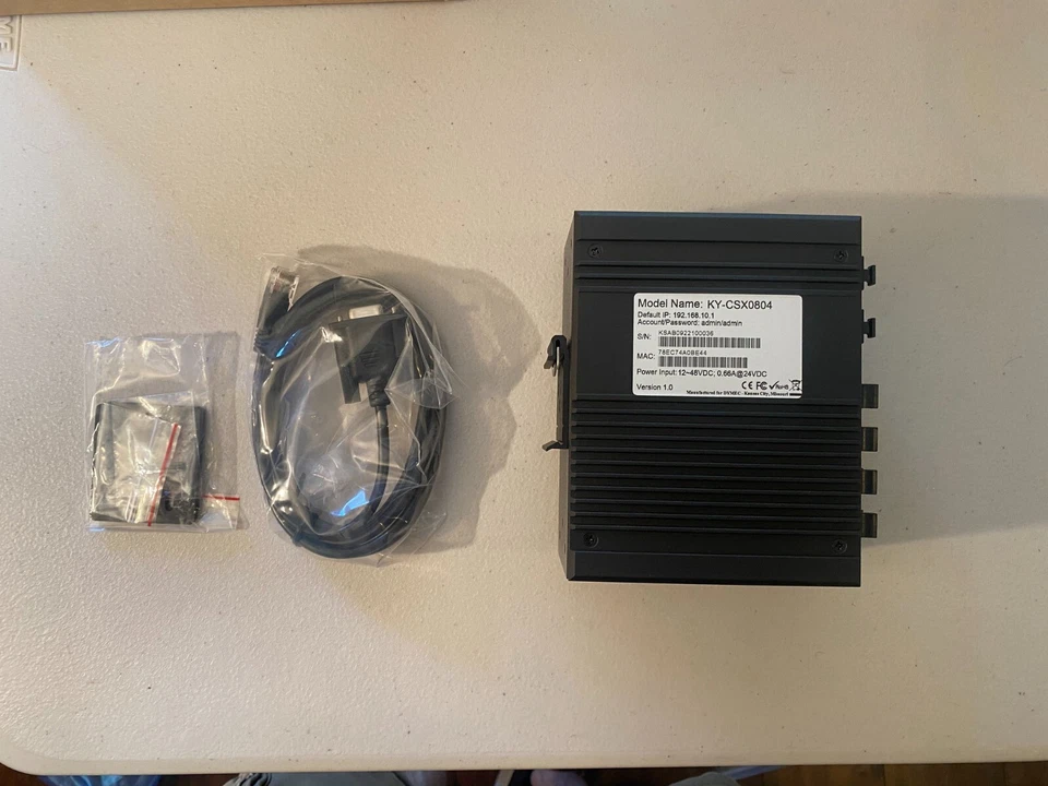 10GbE Non-PoE Ethernet Switch Dymec 12 Port Layer 3 Managed KY-CSX0804 - Image 2 of 4