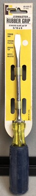 Vintage Stanley   Jobmaster Slot Screwdriver   66-666 C 6in.   Made In USA - NOS