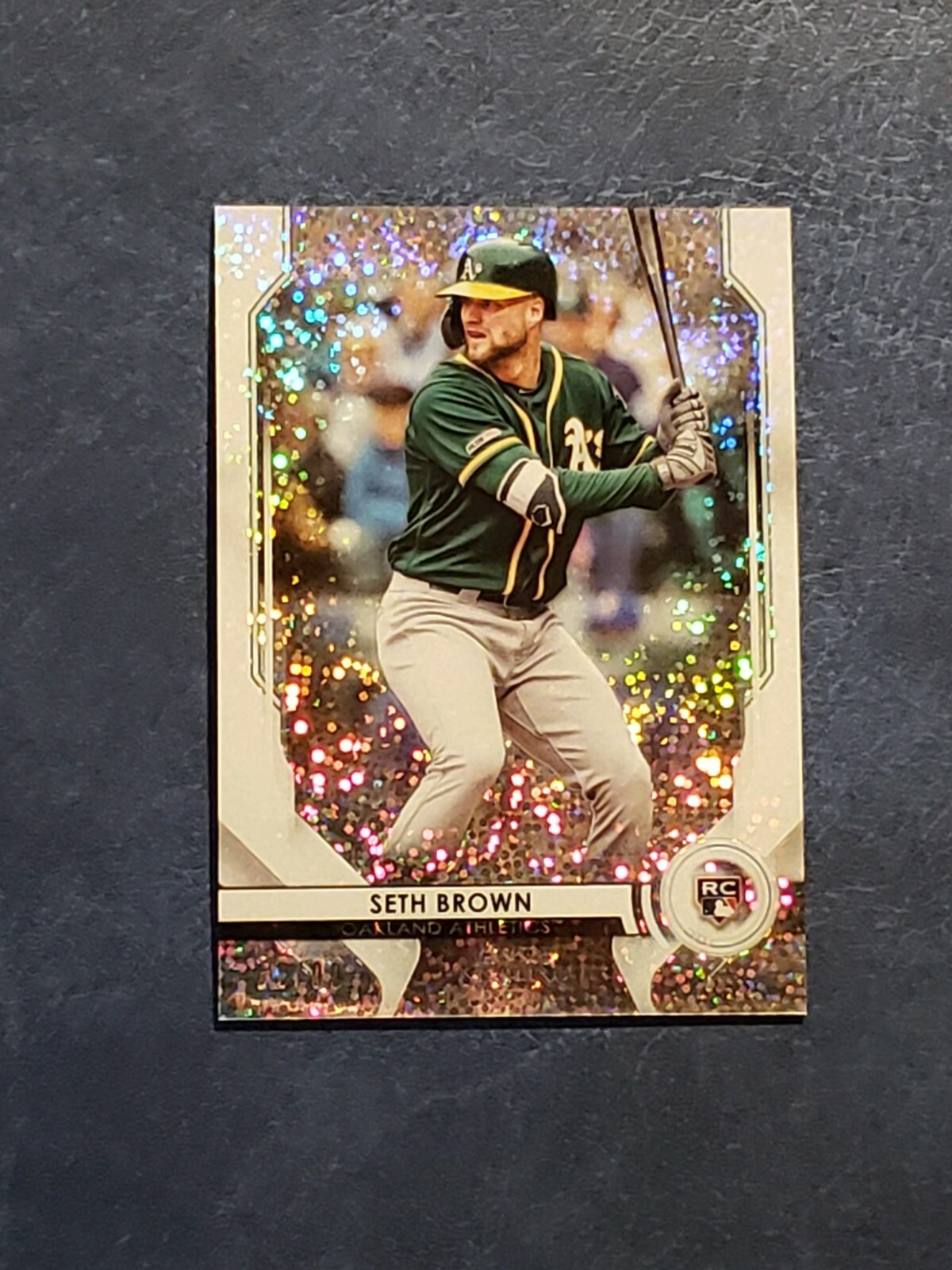 Seth Brown RC 2020 Bowman Sterling BSR-72 SPECKLE Refractor 62/99