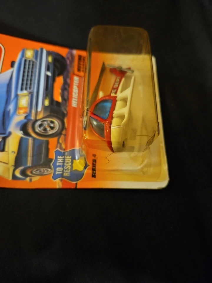 Matchbox #29 Helicopter The Rescue Series Plastic On Packaging Is Cracked (s2) - Image 4 of 4