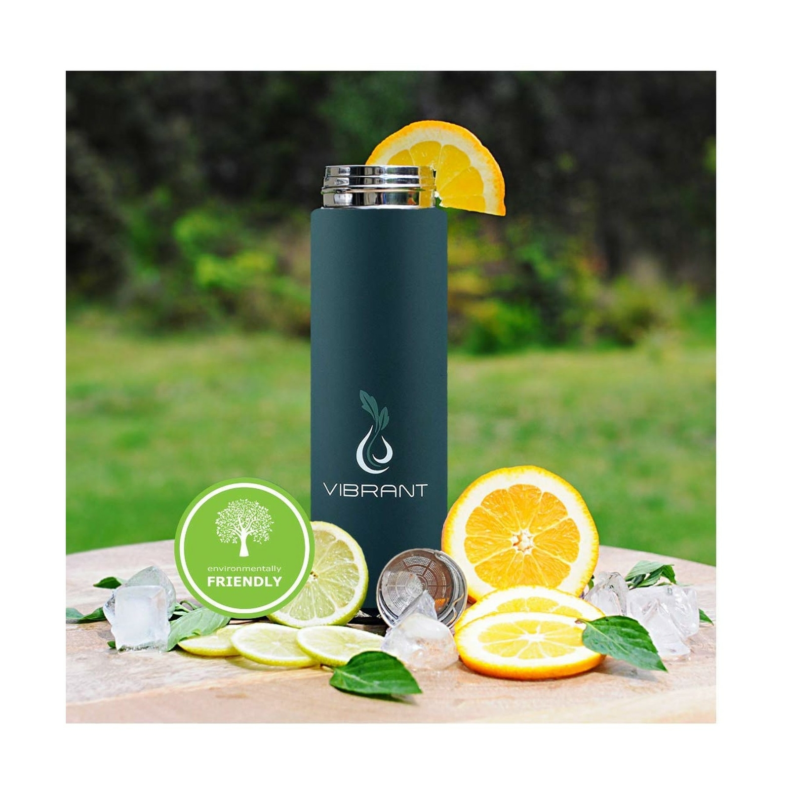 vibrant tea infuser bottle