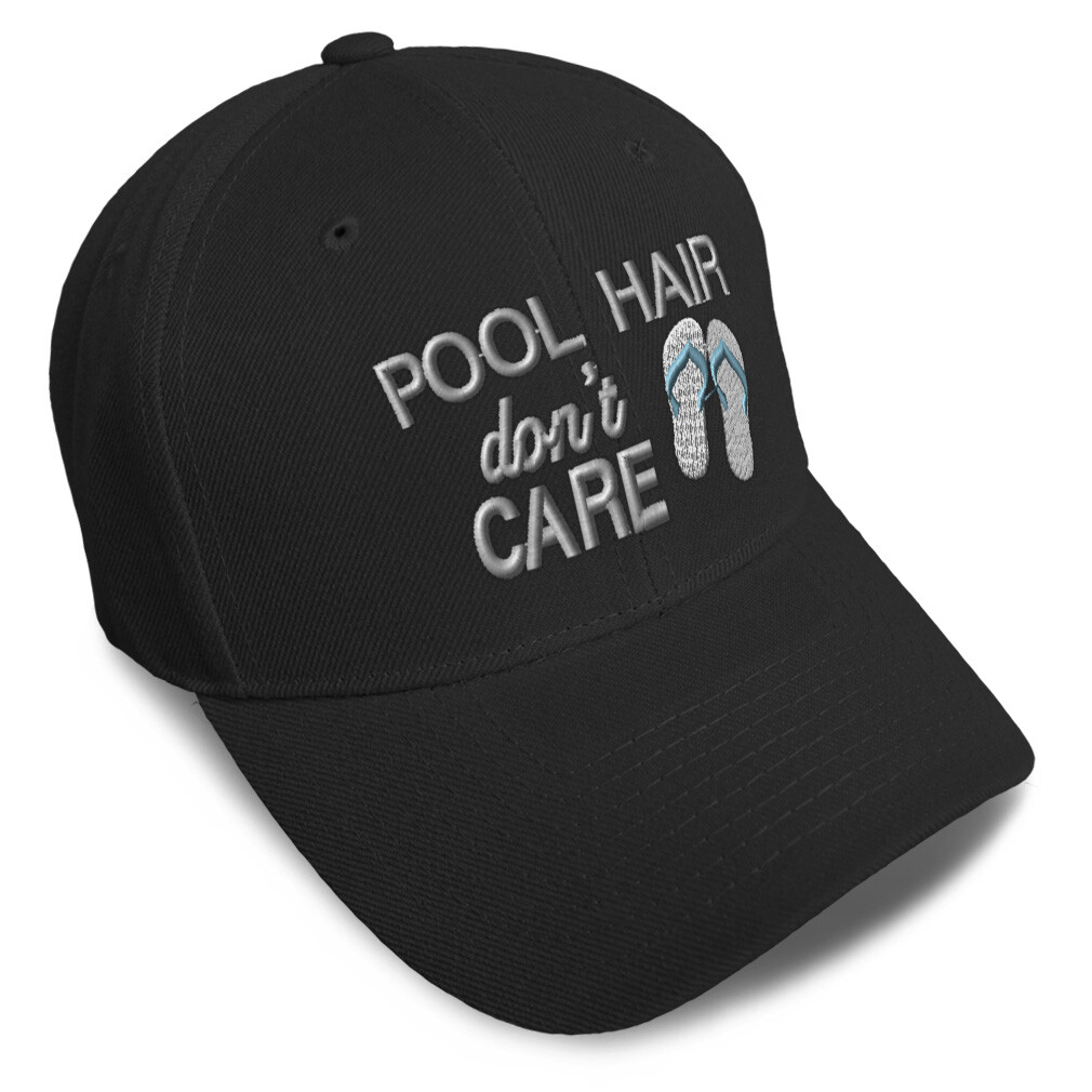 Baseball Cap Pool Hair Don'T Care Style B Swimming Dad Hats for Men & Women