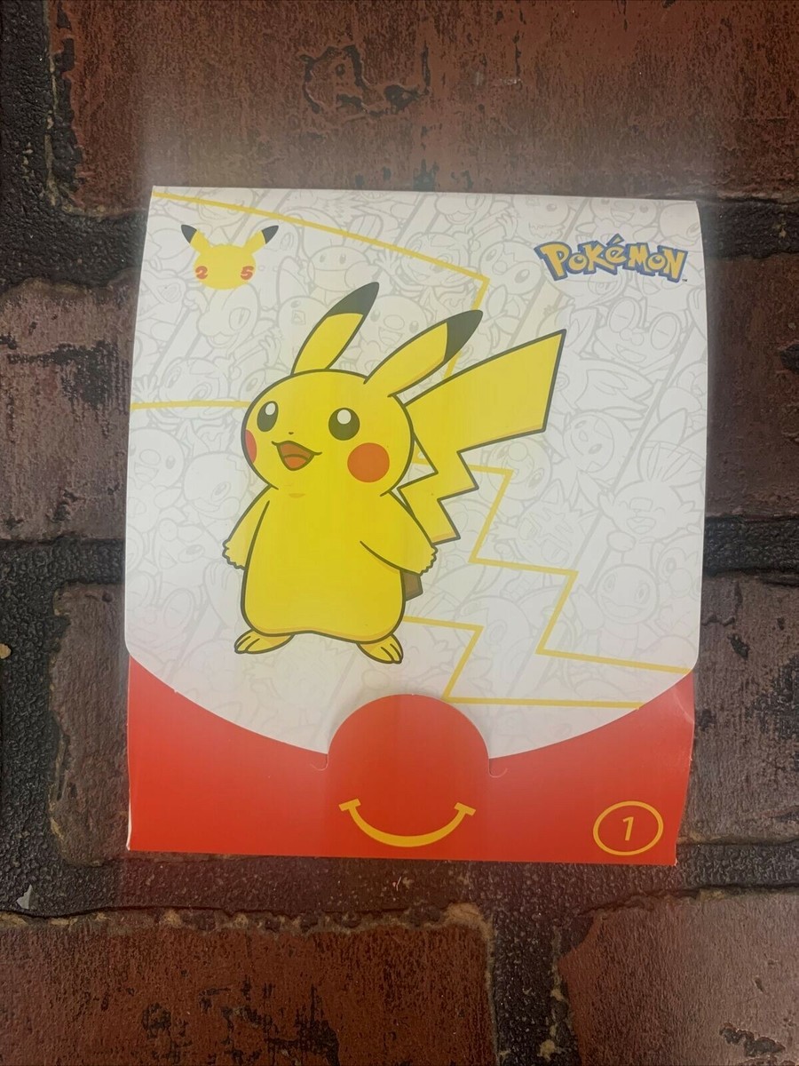 mcdonalds 25th anniversary pokemon cards TCG: 2021 McDonald's Booster Pack – TBC Games The booster packs are still packed in the original cardboard packaging. McDonald's Pokemon 25th Anniversary Promo